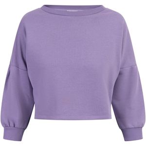 Mymo - Sweatshirt - Lila - Dames - Oversized Pasvorm