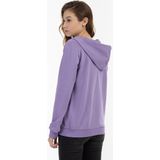 Mymo - Hoodie - Lila - Dames - Katoenmix - Casual Pasvorm