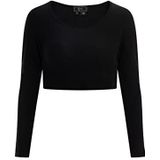 faina Cropped Jersey Top