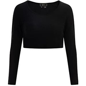 faina Cropped Jersey Top
