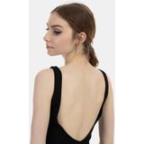 Mymo Mini jurkje met bandjes Dames zwart