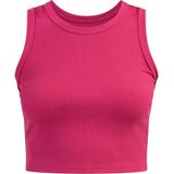 Mymo - Crop Top - Roze - Gebreide Tanktop