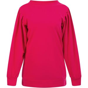 Mymo - Sweatshirt - Donkerroze - Dames