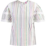 myMo - Blouse - Met Metallic Strepen