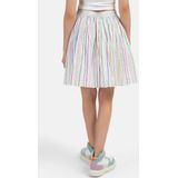 Plooirok - Multi - Metaaldraad - Wijd Uitlopend Silhouet