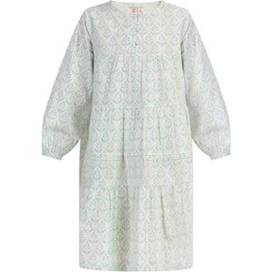 IZIA - Zomerjurk - Turquoise - 128 cm