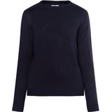 Mo - Jumper - Marine - Heren - Ronde Hals - Zacht Garen