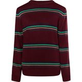 Mo - Jumper - Bordeaux - Gebreide Trui - Slim Fit - Ronde Hals