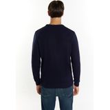 Mo - Jumper - Blauw - Gebreide Trui