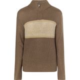 Mo - Grof Gebreide Trui - Olijf - Heren