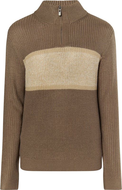 Mo - Grof Gebreide Trui - Olijf - Heren