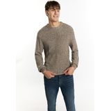 Mo - Gebreide Trui - Sportief - Gemêleerde Look