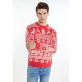 Mo - Kersttrui - Rood - Heren