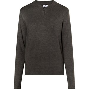 Mo - Basic Jumper - V-hals - Slim Fit - Heren
