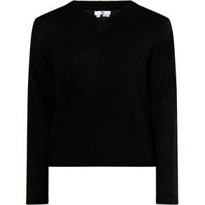 Mo - Jumper - Zwart - Heren - Ronde Hals - Geribde Manchetten