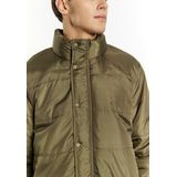 Mo - Gewatteerd Blousonjack - Licht - Glanzend - Hoge Kraag