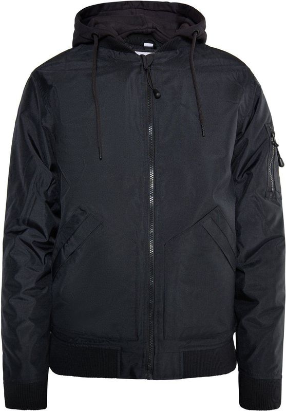Mo - Bomberjack - Zwart - Licht Gewatteerd - Waterafstotend