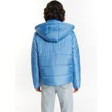 Mymo - Jas - Hemelsblauw - Dun Gewatteerd - Dames