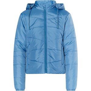 Mymo - Jas - Hemelsblauw - Dun Gewatteerd - Dames