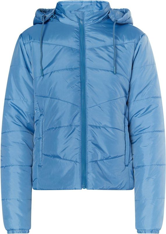 Mymo - Jas - Hemelsblauw - Dun Gewatteerd - Dames