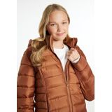 Mymo - Licht Gewatteerd Jack - Lichtbruin - Dames - Parka