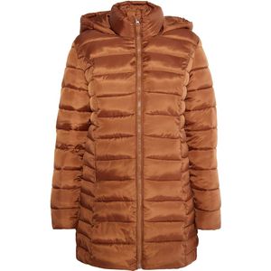 Mymo - Licht Gewatteerd Jack - Lichtbruin - Dames - Parka