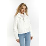 Mymo - Licht Gewatteerd Blousonjack - Wolwit - Dames