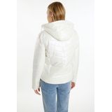 myMo - Gewatteerde Winterjas - Grijs - Met Hoge Opstaande Kraag