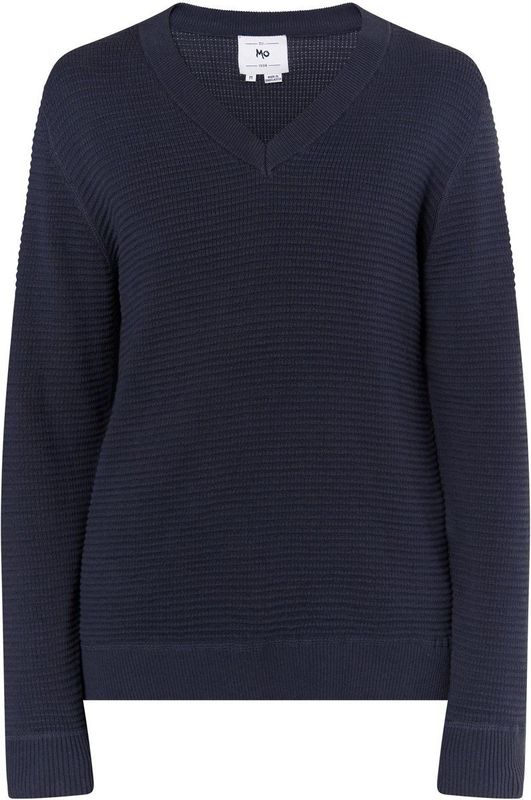 Mo - Gebreide Trui - Stonewashed - Katoen