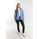 Mymo - Gebreid Vest - Hemelsblauw - Dames