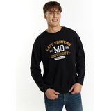 MO - Sweatshirt 'Mimo' - Oker - Katoen - Lange Mouw