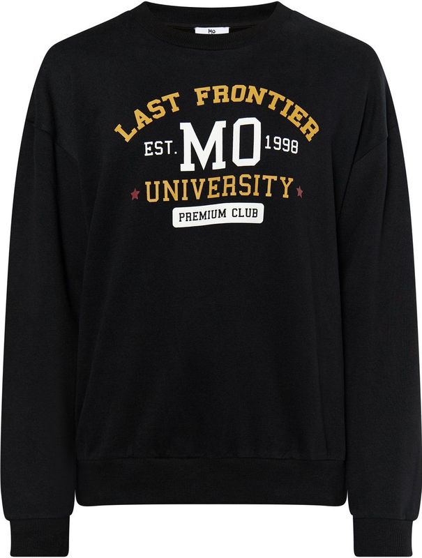 MO - Sweatshirt 'Mimo' - Oker - Katoen - Lange Mouw