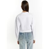 myMo - Cropped Sweatshirt - Zacht Katoen - Losse Pasvorm