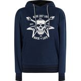 Mymo - Hoodie - Marine - Dames - Met Capuchon