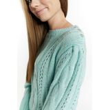 Mymo - Gebreide Trui - Aqua