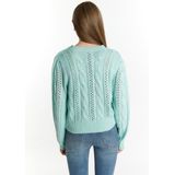 Mymo - Gebreide Trui - Aqua