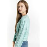 Mymo - Gebreide Trui - Aqua