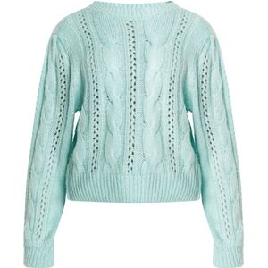 Mymo - Gebreide Trui - Aqua
