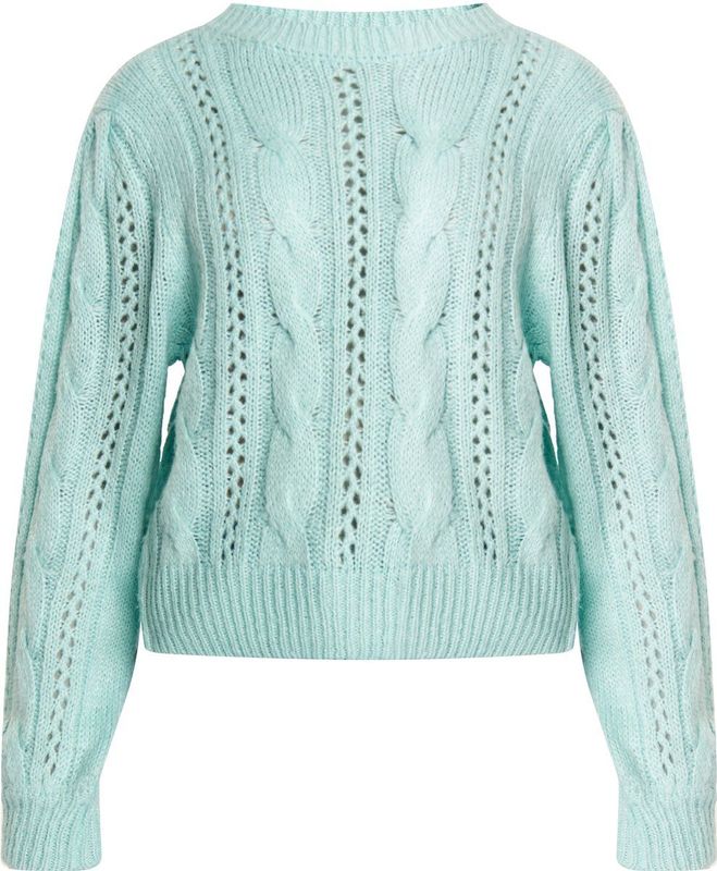 Mymo - Gebreide Trui - Aqua