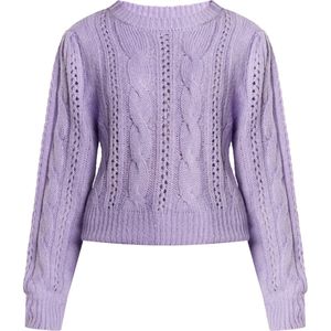 Mymo Gebreide trui Dames violet