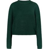 Mymo - Gebreide Trui - Donkergroen - Dames