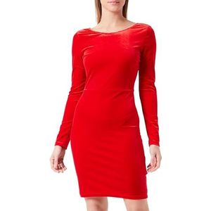 faina Cocktailjurk  rood