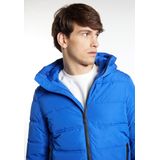 Mo - Gewatteerd Winterjack - Blauw - Heren