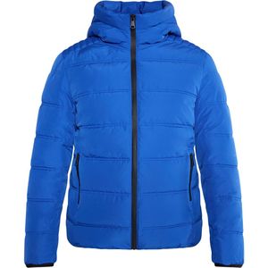 Mo - Gewatteerd Winterjack - Blauw - Heren