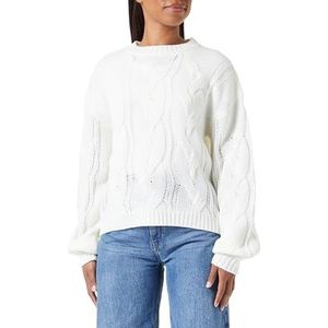 Sidona Gebreide damestrui 10430426, wolwit, M/L, wolwit, M/L