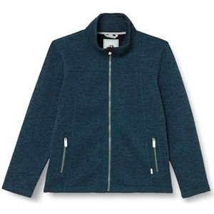 Yuka Veste en polaire tricotée pour homme, Mélange de pétrole., XXL