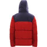 Mo - Gewatteerd Jack - Rood Marine - Met Capuchon en Zijzakken