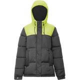 Mymo - Gewatteerd Jack - Zwart - Dames - Met Capuchon en Ritssluiting