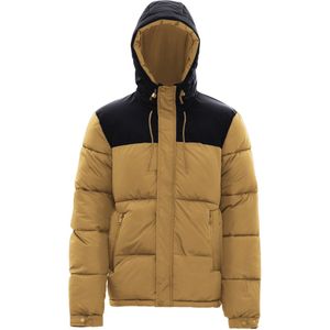 Mo - Gewatteerd Jack - Camel - Heren - Bicolor-look