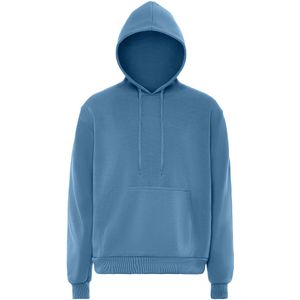 Mo - Hoodie - Denimblauw - Heren